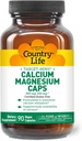 Country Life Target- Mins Wapnia Magnezu Complex - 1000mg Wapnia, 500mg Magnezu, Gluten- Free Supplement for Bone Health