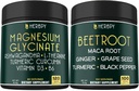 Paleta 6in1 Magnezu Glycinate Supplement & 6in1 Buka Korzeń kapsułki