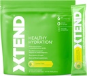 Xtend XTEND Zdrowe nawodnienie 124; Superior Hydration Powder Pakiety do nawadniania 124; Electrolyte Drink Mix do 124; 3 Esential Acids Amino 124; NSF Certified for Sport 124; 28 Sticks, Lemon Lime