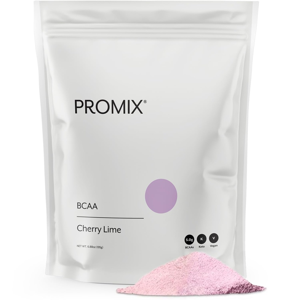 Promix Nutrition BCAA Proszek z esencjonalnymi aminokwasami, Limoad wiśniowy