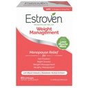 Estroven Weight Management for Menopause Relief - 60 Ct. - Clinically Proven Ingredients Help Manage Weight, Zapewniają nocne poty & Hot Flash Relief - Bez narkotyków i gluten- Free