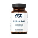 Vital Nutrigents R- Lipoic Acid Acidum 124; Active Alpha- Lipoic Acid Antioksydant Acid Acidum 124; ALA Supplement for Healthy Metabolity and Energy Acidents 124; gluten, Dairy, Soy Free Acident 124; Non-GMO Acidential 124; 60 kapsułki