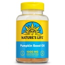 Nature 's Life Pumpkin Seed Oil Supplement - Źródło Omega 3 6 Essential Fatty Acids and Antioksydants - Cold Pressured from Organic Pumpkin Seeds - Wegan, 60- Day Guarantee, 90 Servings, 90 Softgels