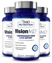 1MD Nutrition VisionMD Eye Vitamin CARMIS - with Lutein & Zeaxanthin | Supports Vision Health, Everyday Eye Strain, & Occasional Dry Eye | 90 Softgels (3-Pack)