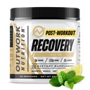 Outwork Nutrition Post Workout Recovery Powder - Monowodny kreatora, KSM- 66 Ashwagandha & Tart Cherry - Recovery Speeds, Eases Soveness - Proszek kredowy dla mężczyzn i kobiet, Mrożona herbata, 240 GR