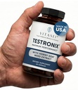 Suplement VITASEI Testronix - Suplementy energetyczne i mięśniowe dla zdrowia - 60 kapsułek