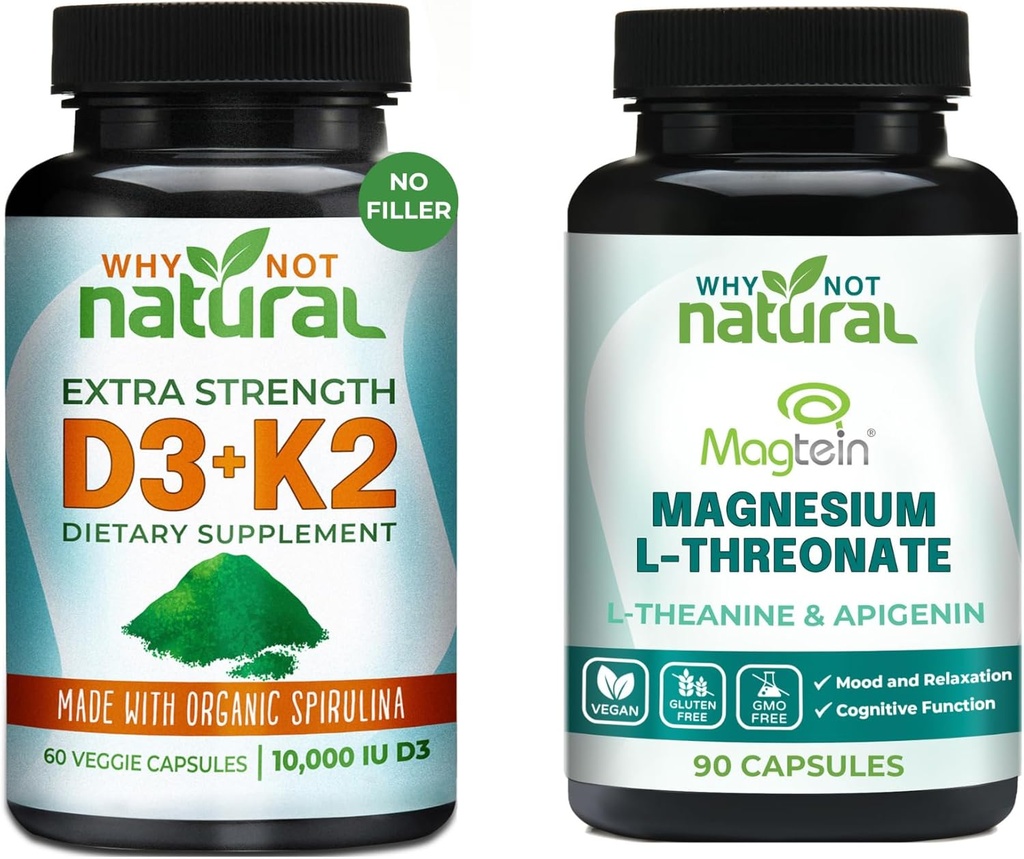 Dlaczego nie naturalny kompleks magnezu L- Threonian i witaminy D3K2