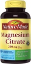 Nature Made Magnezu Citrate 250 mg Suplement diety (Netcount 180 Soft żele), 180Count