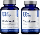 Utzy Naturals Metabolic Support Bundle 124; Nattokinase 100 mg i Berbecol 500 mg