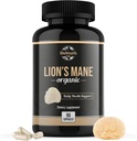 Organic Lions Mane Brain Supplement Dietary Supplement Premium Lions Mane Mushroom Extract - 90 kapsułki