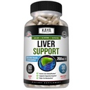 Kaya Naturals Liver Cleanse Detox & Naprawa - Suplement do Oprzyrządowania mleka - Detox wątroby dla kobiet i mężczyzn - Ekstrakt karczocha i Kapsułki korzeniowe Dandelion - 60 Count