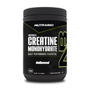 NutraBio Czysty zmikronizowany jednowodny suplement w postaci proszku, nieflawored, (500 g) - Wspiera energię mięśniową, odzysk i wytrzymałość - HPLC Tested Creatine w proszku dla mężczyzn i kobiet