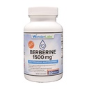 Wonder Laboratories Berberine HCL 1,500mg + Cynamon, Chrom, & Bioperine Maintenance for Glucose, Heart & Immune System Health Gluten & GMO Free - 60 kapsułki
