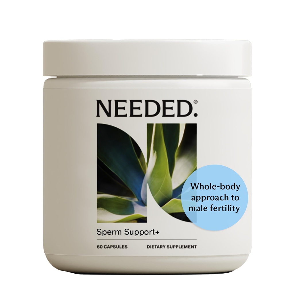 Potrzebowałem. Sperm Support - Suplementy płodności dla mężczyzn - Klinicznie badane składniki botaniczne dla A Whole Body Approach to Mężczyzna płodności - Witaminy prenatalne - 60 Kapsułki, 30 Day Supply