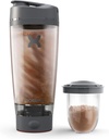 Promixx Pro Shaker Butelka Biżuteria 124; Rechared, mocny do gładkich shakes protein 124; zawiera suplement Storage - BPA Free Biżuteria 124; 20oz Cup (Graphite Gray)