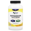 Glukonian potasu 99mg + 150mcg jodu z luzem Kelp (250 tabletek / butelka)