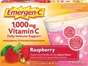 Alacer Emergen- C Witamina C Fizzy Drink Mix Malina - 1000 Mg - 30 Pakiety
