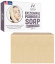 Eczema Mydło Bar do twarzy i ciała - Wszystkie naturalne zapalenie skóry, łuszczyca Leczenie suchego swędzenie płatki skóry Relief - Delikatne detoksykacji, Leczenie, Anty- Itch, Oczyszczanie Skincare Remedy - Eczema Mydło Bar