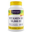 Zdrowe początki Witamina D3 10 000 IU (Non-GMO, Wysoka potencja, Wsparcie dla kości, Wsparcie immunologiczne, Gluten Free), 120 Softgels