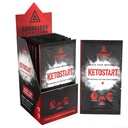 KetoStart + 124; Proszek z ketonów egzogennych z elektrolitami dla energii, Siła i Skup 124; Z kofeiną 124; Lemoniada malinowa w proszku flavor Electrolyte (10x Ketones Drink Mix Pakiety)