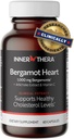 Bergamot Heart - 1000mg Certified Citrus Bergamot - Extra Force Polyphenols - Cardiolog Developed & Clinically Proven - Bergamot Supplement for High Cholesterol & Heart Health