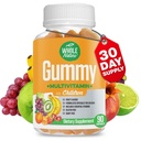 Dzieci Gummy Multivitamin - Complete Daily Essentials Childrens Witaminy i minerały dla ogólnego Wellness, 90 Gummies. Fruit Flavor, No Sztuczny cukier, nabiał i gluten Free