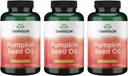 Swanson Pumpkin Seed Oil Combination Herbal Supplement 1000 mg 100 Softgel kapsułki (3 opakowania)
