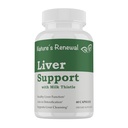 Nature 's Reneval Liver Supplement Supplement - Cleanse Detox Naprawa Renew Recovery Formuła z mlekiem Tistle, Dandelion Root, ekstrakt z karczocha, Cholina, Turmeric - 60 Kapsułki