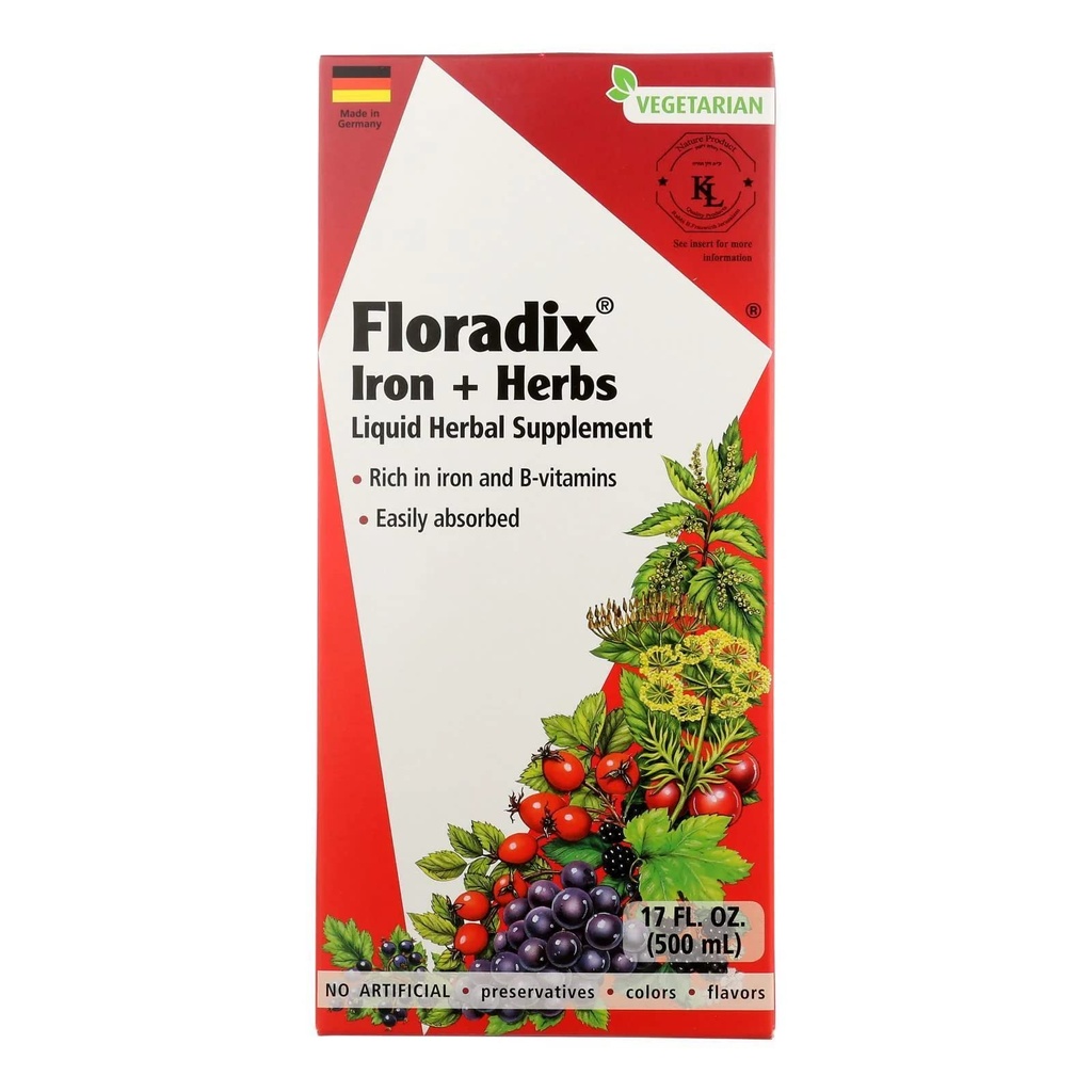 FLORADIX Żelazo i Zioła, 17 FZ