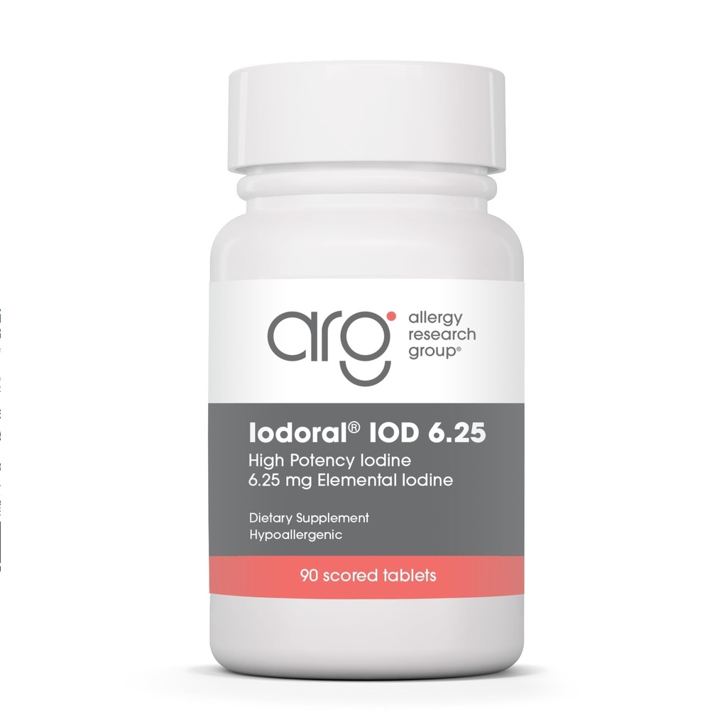 Optimox Iodoral 6,25 mg - Suplementy jodu do wsparcia dla tarczycy, roztwór Lugol, codzienne witaminy i minerały, duże stężenie jodu tabletki - 90 tabletek 1 - opakowanie
