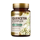 Wybudowany przez Nature Quercetin 1000mg - Quercetin o dużej mocy dwuwodny przeciwutleniacz flavonoid - immunologiczne, oddechowe i alergiczne wsparcie - Non-GMO, Gluten- Free - 60 Kapsułki Veggie