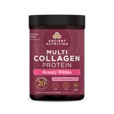 Ancient Nutrition Collagen Proszek Białko, Multi Colagen Białko Piękno wewnątrz, Guava Passionfruit, z witaminą C, Zhydrolizowane Kolagen Peptydy wspomaga zdrową skórę i paznokcie, 18.3oz