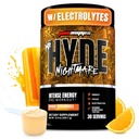 PROSUPPS Hyde Nightmare w proszku przed treningiem z kofeiną i alaniną Beta - Wstępny trening intensywnej energii, mentalne skupienie i wydajność - Siłownia i suplementy fitness (kremówka pomarańczowa, 30 Sług)