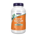 Teraz żywności Suplementy, Coral wapnia Plus, Bone Health *, Zdrowy pH Równowaga *, 250 Kapsułki Veg