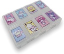 Sanrio znaki Die- Cut Medicine Supplement Przenośne Akcesoria Case Travel z 8 Pokrywa poddziału (Mix) Multicolor
