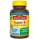 Nature Made Super B Energy Complex, Suplement diety dla wsparcia systemu nerwowego, 60 Softgels, 60 Day Supply