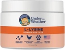 Pod warunkami pogodowymi Pet L- lizyny w proszku Suplement do kota 124; Naturalny Vet preparowane proszki lizyny dla kotów i kociąt 124; Promotes Balance Healthy Immune Support and Boost General Health Response (2.54 Oz)