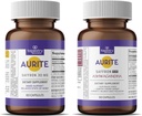 Saffron Ashwagandha & Saffron Supplement Bundle 124; Zarządzanie stresem, Wsparcie nastroju, Pamięć długookresowa. Przyjazne wegetariańskie, Nie-GMO, Gluten- Free, Soy- Free