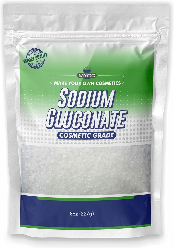 Glukonian sodu Proszek - 227 Gm (8 Oz), Glukonian sodu dla skóry, Glukonian sodu Cosmetic Grade, Glukonian sodu dla mydła, Glukonian sodu dla kosmetyków, Glukonian sodu lukonian luzem