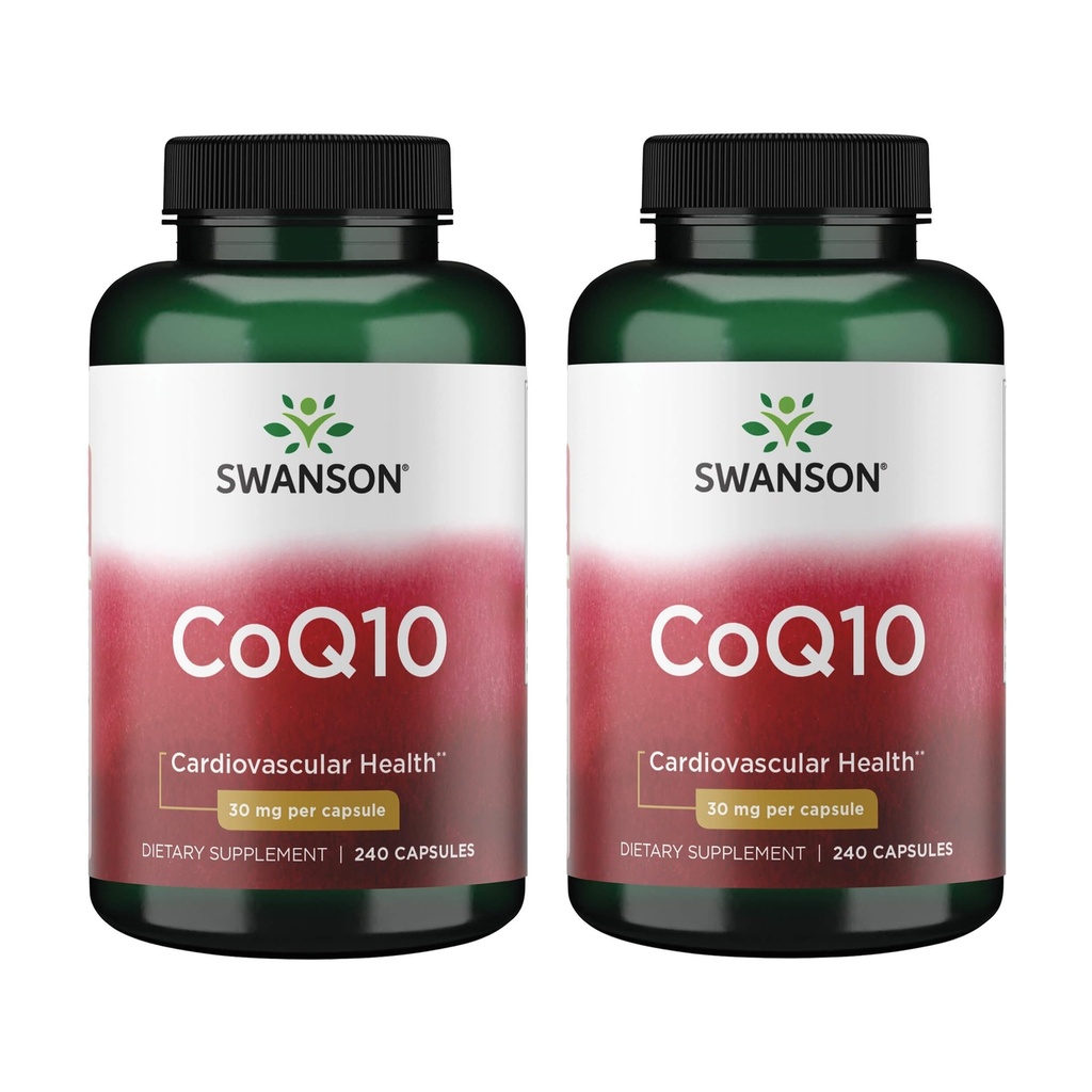 Swanson Coq10 30 mg 240 kapsułek (2 opakowania)
