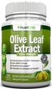 Olive Leaf Extract - 750 Mg - 120 Kapsułek - Dodatkowa siła - 20% Oleuropeina - Nie-GMO Formuła - Premium Quality From Pure Olive Leaves - Potężny przeciwutleniacz - Doskonały dla serca, skóry i mózgu