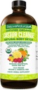 RejuveNaturals Castor Cleanse ™ - USDA Organic Castor Oil, Chlorella, Spirulina, Roots & Zielone dla Wellness, Digestive Support, Daily Balance. 3- Month Supply Gut Cleanse Detox dla kobiet i mężczyzn - 16oz.