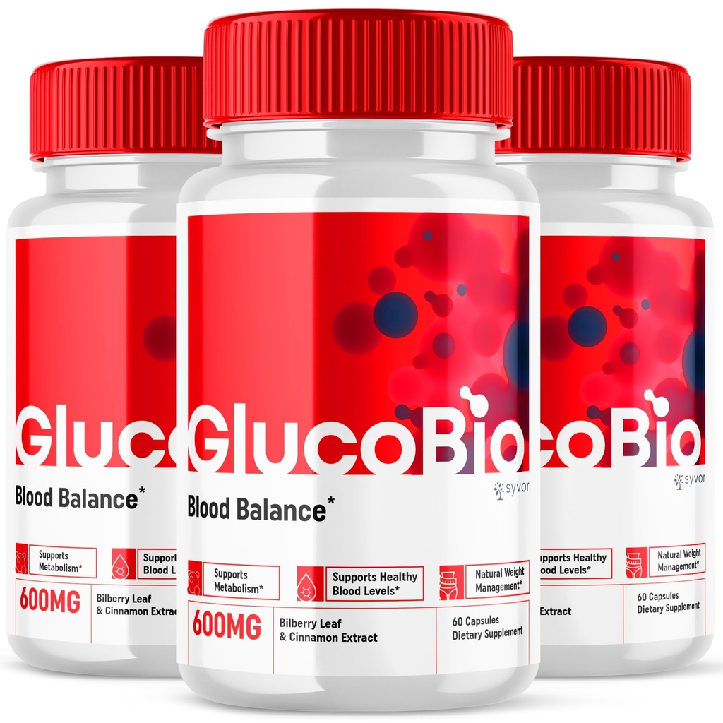 (3 opakowania) Glucobio kapsułki, Gluco Bio Advanced Glyco Support Formula Pills, Glucobio Extra Supplement Strength, Glucobio Natural Ingredients Glycogen Support, Gluco Bio Glycogen Recenzje (180 kapsułki)
