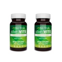 Basic Brands Aller- Vite - Natural Allergy Relief Tablets - Homeopatic Sinus & Nasal Support with Bioflavonoids, Vitamin A, B2, B5, C, E & Wapń - 100 Vegan Tablets - 2- Pack