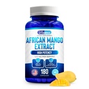 Lubimy Vitamin African Mango Extract 500mg - 5000mg Equivalent 10: 1- 180 Kapsułki - 6 Miesiące Dostawy Afrykańskich Kapsułek Mango - Wspiera Metabolizm tłuszczu i pożywienia zdrowia