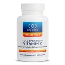 Equilife Full Spectrum witamina C Suplement z Quercetin, Hibiscus i Rutin, Plant Based Antioksydant Formuła, Gluten Free, Soy i Dairy Free, Nie GMO, Łatwy w użyciu, 60 Kapsułki
