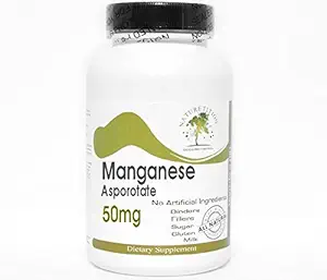 Mangan Asporote 50mg ~ 200 Kapsułki - Brak dodatków ~ Naturetition Supplements