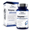 1MD EnzymeMD Nutrition EnzymeMD - Suplement do Enzymów Żywieniowych - Doctor preparowane 124; 18 Enzymy oparte na Plantach - Gaz & Bloating Support Support 124; 60 Kapsułki