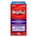Omega-3 Oil kryll and Joint Supplement - Megared Joint Care 60 softgels - EPA / DHA kwasy tłuszczowe, przeciwutleniacze, kwas hialuronowy, Brak posmaku beczka rybnego jak w oleju rybnym