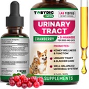 Cat & Dog Natural UTI Medycyna & Urynary Tract Infection Leczenie żurawiną - Nerki + Suplement wsparcia pęcherza - Najlepsza profilaktyka dla nietrzymania moczu i pęcherza - Piel Nerk Health